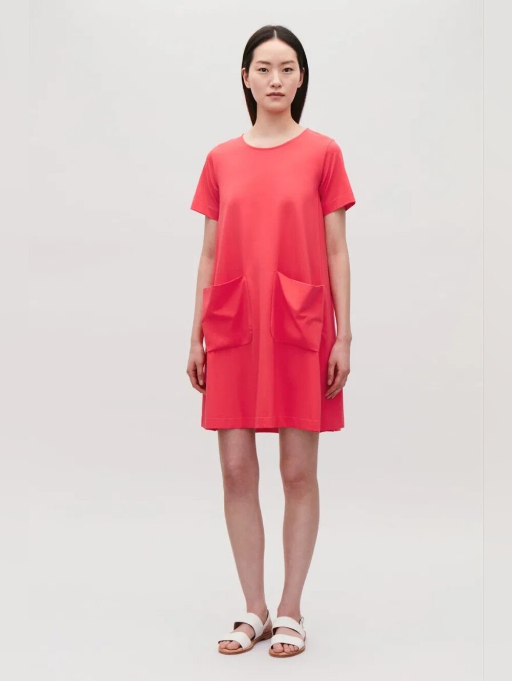 COS‎ Dress Swing T-Shirt Red size XS